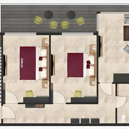 Azur Panorama - Town House 6 *